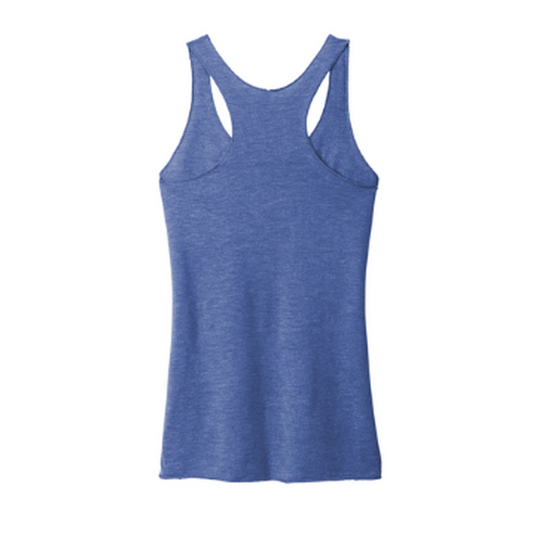 KCC Next Level Apparel® Women’s Tri-Blend Racerback Tank - Vintage Royal