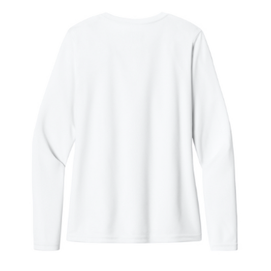 KCC A4 Women’s Cooling Performance Long Sleeve Tee - White