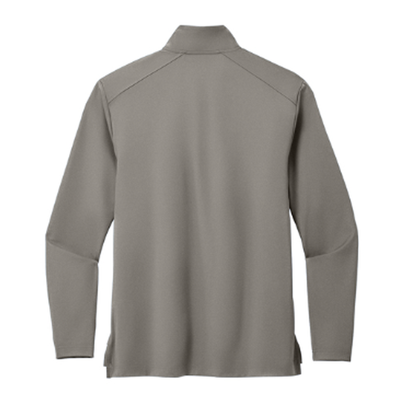 KCC Port Authority® C-FREE® Double Knit 1/4-Zip - Smoke Grey
