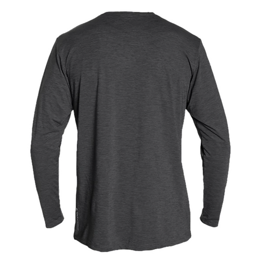 KCC Men's Low Pro Tech Long Sleeve T-Shirt - Charcoal Heathered