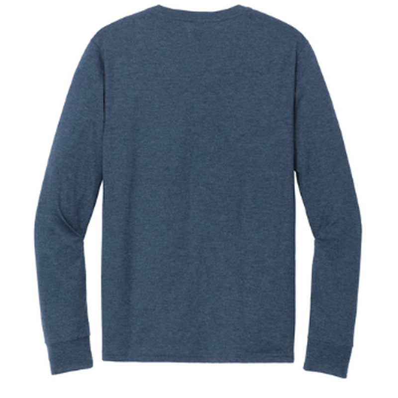 KCC District® Perfect Tri® Long Sleeve Henley - Navy Frost