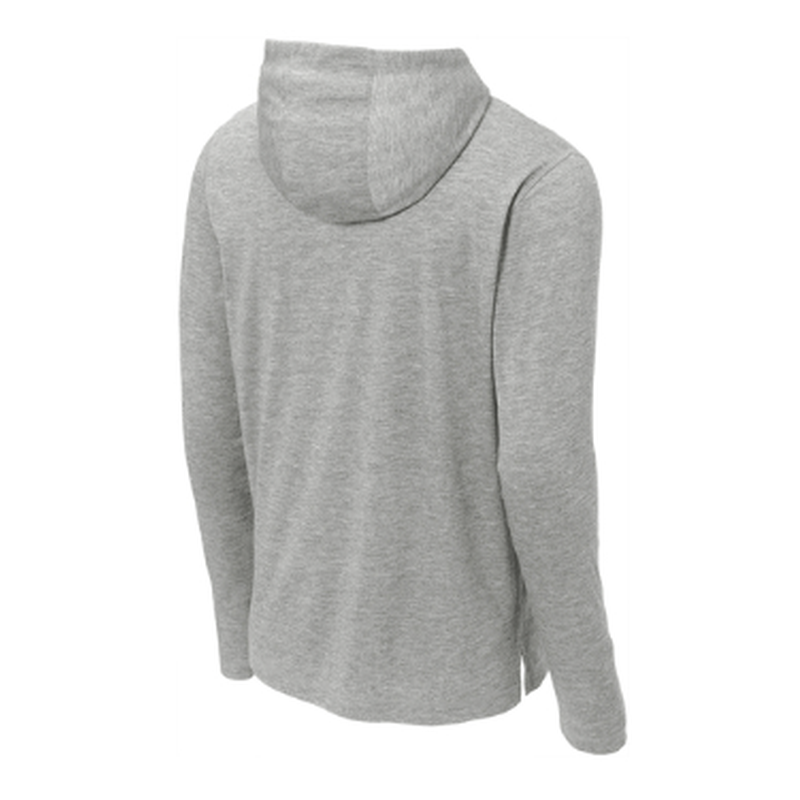 KCC Sport-Tek ® PosiCharge ® Tri-Blend Wicking Long Sleeve Hoodie - Light Grey Heather