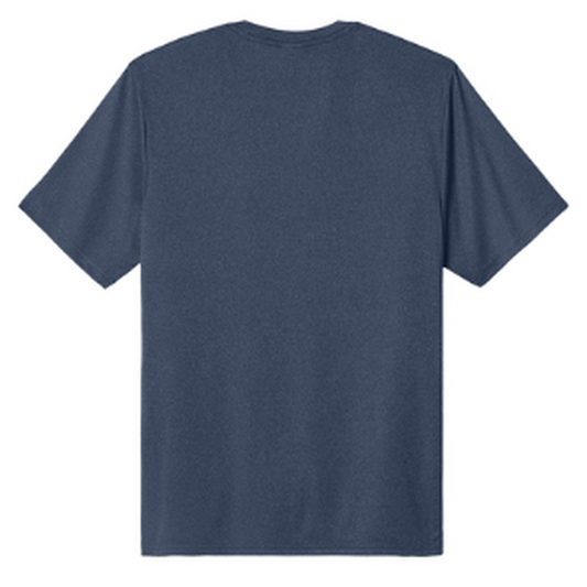 KCC IMUA Port & Co™ Heather Performance Tee - True Navy Heather