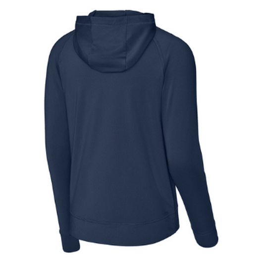 KCC Sport-Tek® Sport-Wick® Stretch 1/2-Zip Hoodie - Navy