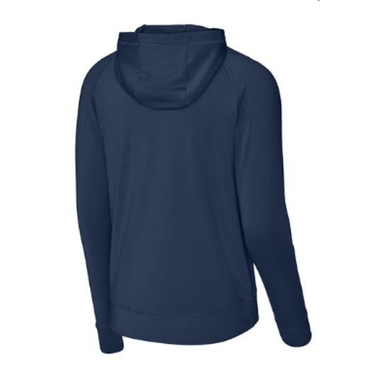 KCC Sport-Tek® Sport-Wick® Stretch 1/2-Zip Hoodie - Navy