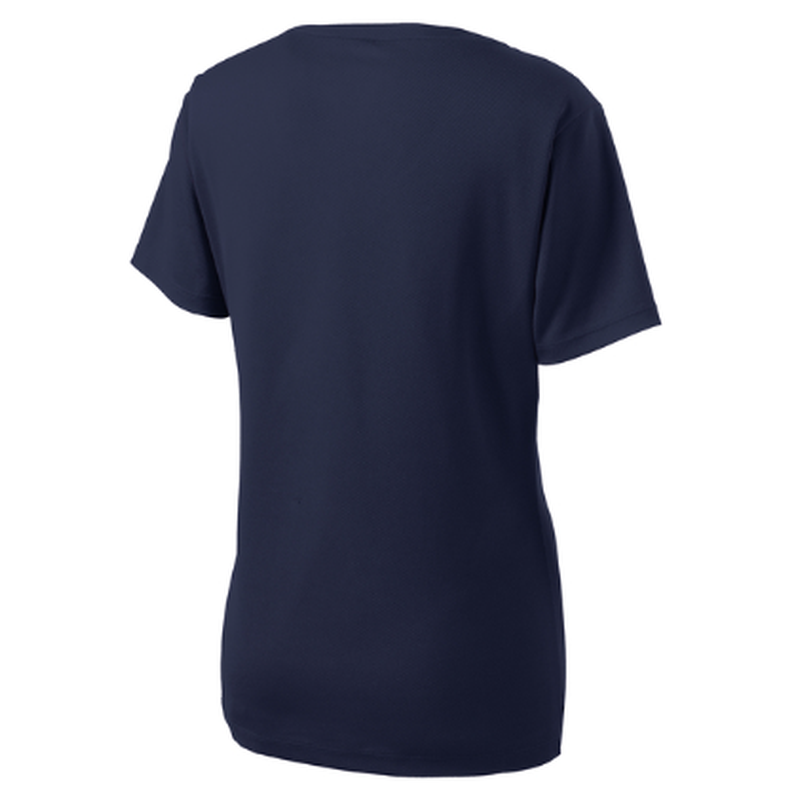 KCC IMUA Sport-Tek® Women's PosiCharge® RacerMesh® V-Neck Tee - True Navy