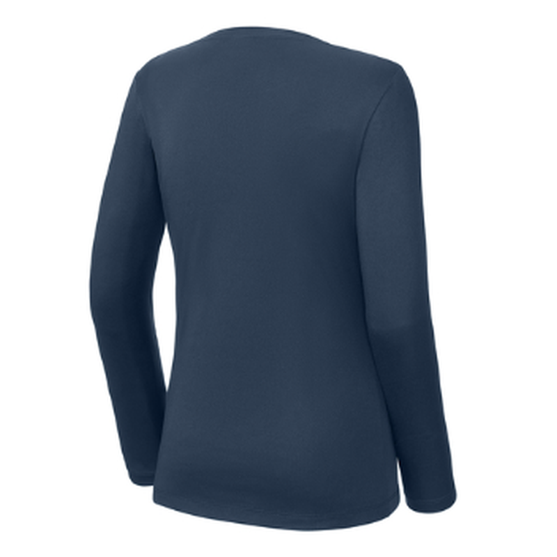 KCC Sport-Tek® Women's Posi-UV® Pro Long Sleeve - True Navy