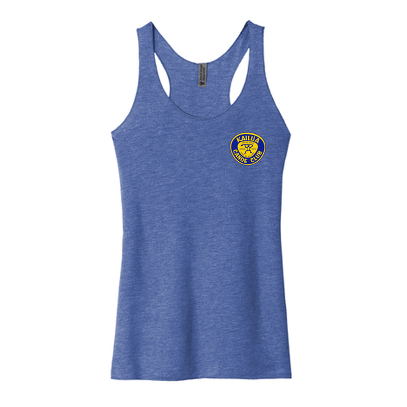 KCC Next Level Apparel® Women’s Tri-Blend Racerback Tank - Vintage Royal