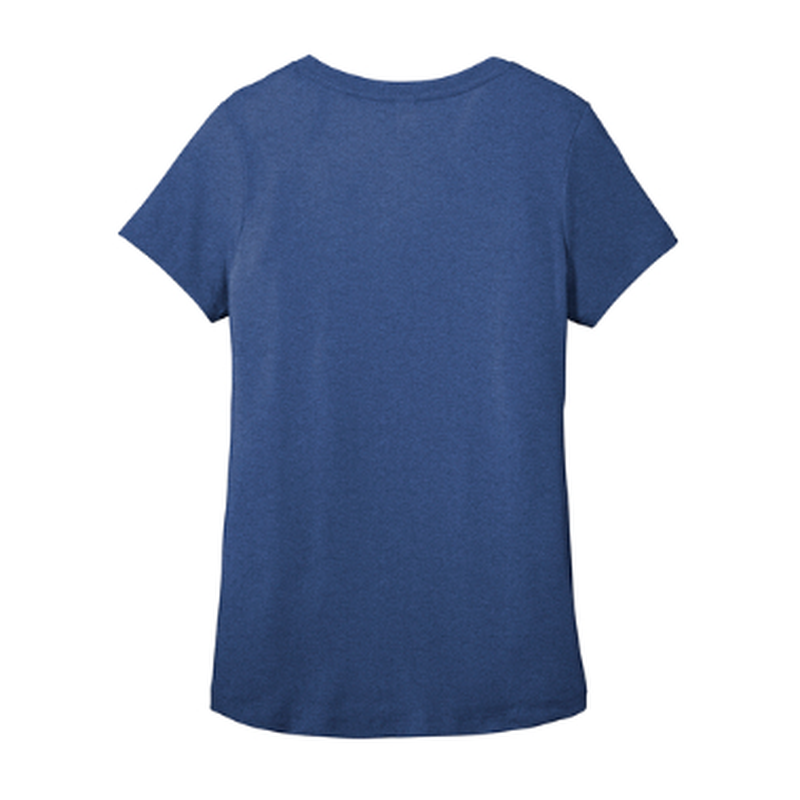 KCC District ® Women’s Flex Scoop Neck Tee - Heathered Deep Royal