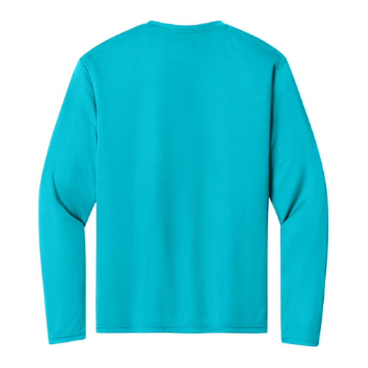 KCC A4 Cooling Performance Long Sleeve Tee - Electric Blue