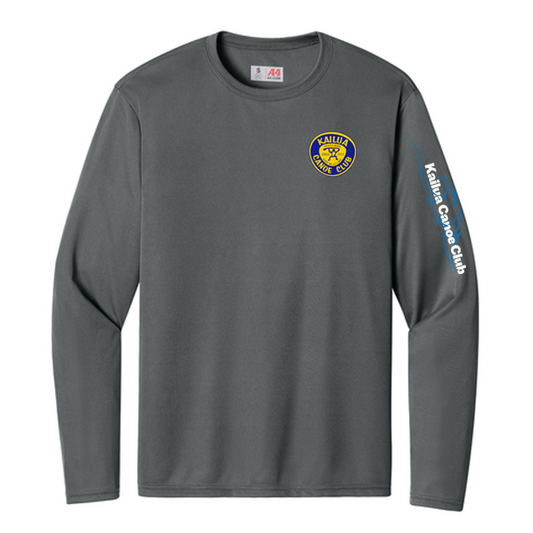 KCC A4 Cooling Performance Long Sleeve Tee - Graphite