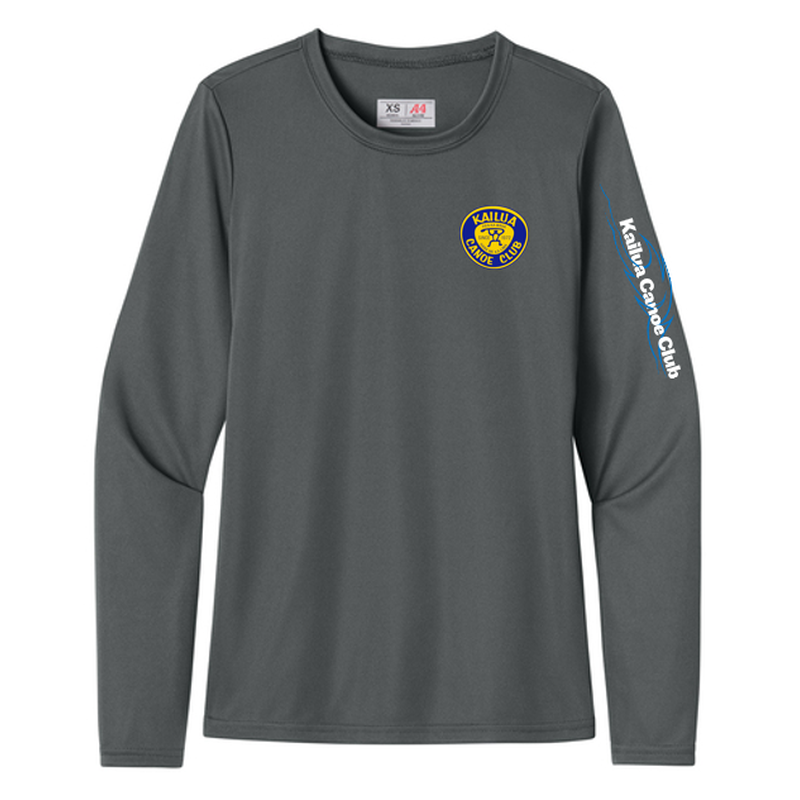 KCC A4 Women’s Cooling Performance Long Sleeve Tee - Graphite