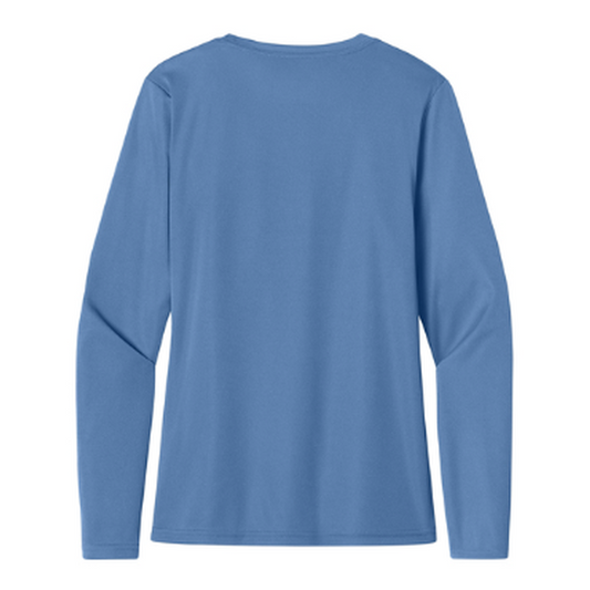 KCC A4 Women’s Cooling Performance Long Sleeve Tee - Light Blue