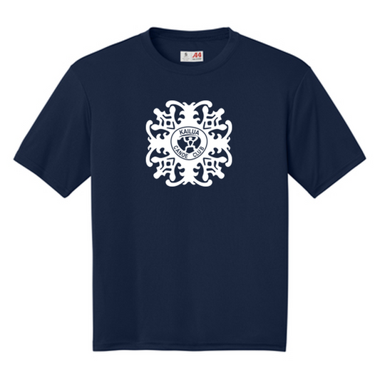 KCC A4 Cooling Performance Short Sleeve Tee - Navy