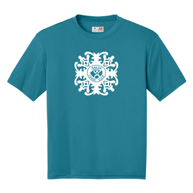 KCC A4 Cooling Performance Short Sleeve Tee - Teal
