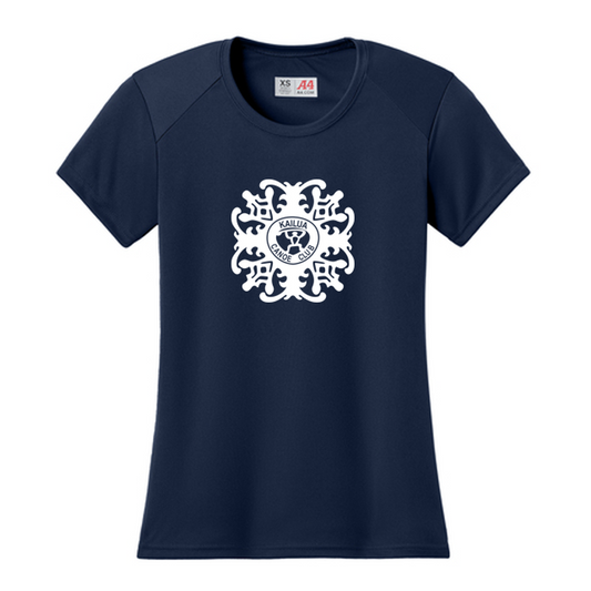 KCC A4 Women’s Cooling Performance Short Sleeve Tee - Navy