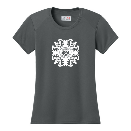 KCC A4 Women’s Cooling Performance Short Sleeve Tee - Graphite