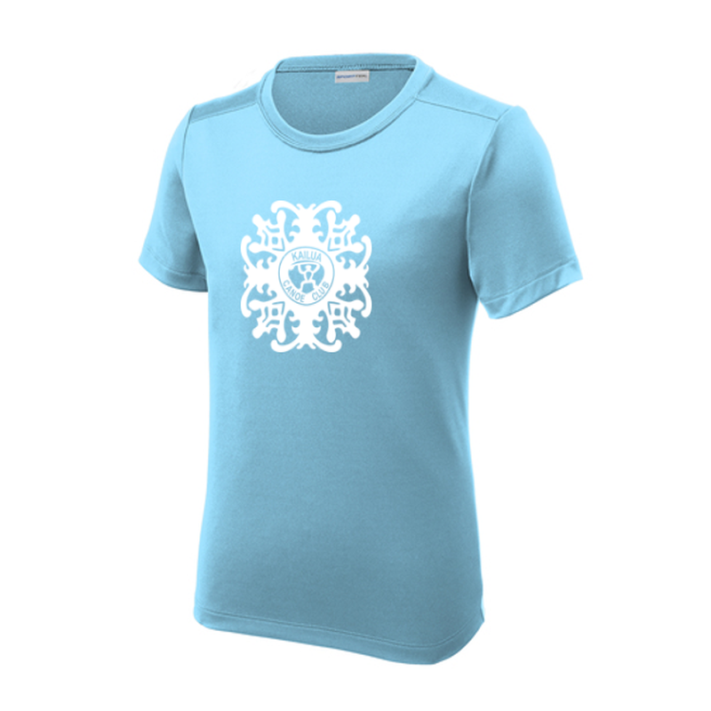 KCC Sport-Tek® Youth Posi-UV® Pro Tee - Light Blue