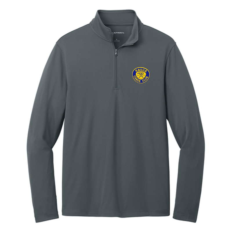 KCC Port Authority® Dry Zone® UV Micro-Mesh 1/4-Zip - Graphite