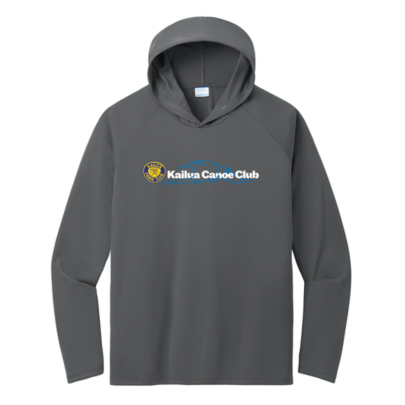 KCC Port & Co™ Performance Pullover Hooded Tee - Charcoal
