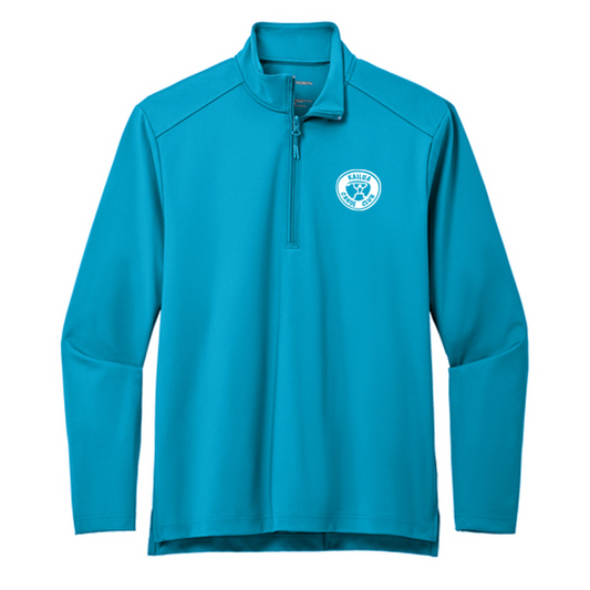 KCC Port Authority® C-FREE® Double Knit 1/4-Zip - Parcel Blue