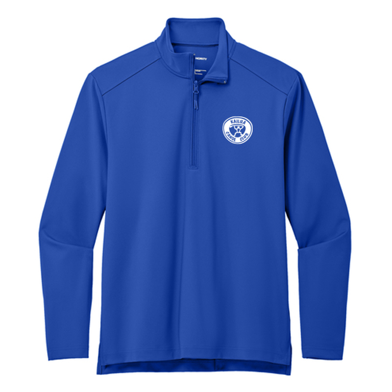 KCC Port Authority® C-FREE® Double Knit 1/4-Zip - True Royal