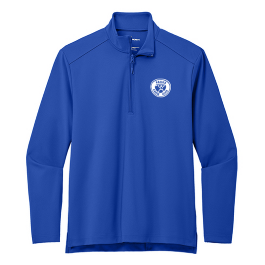 KCC Port Authority® C-FREE® Double Knit 1/4-Zip - True Royal