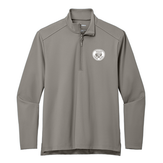 KCC Port Authority® C-FREE® Double Knit 1/4-Zip - Smoke Grey