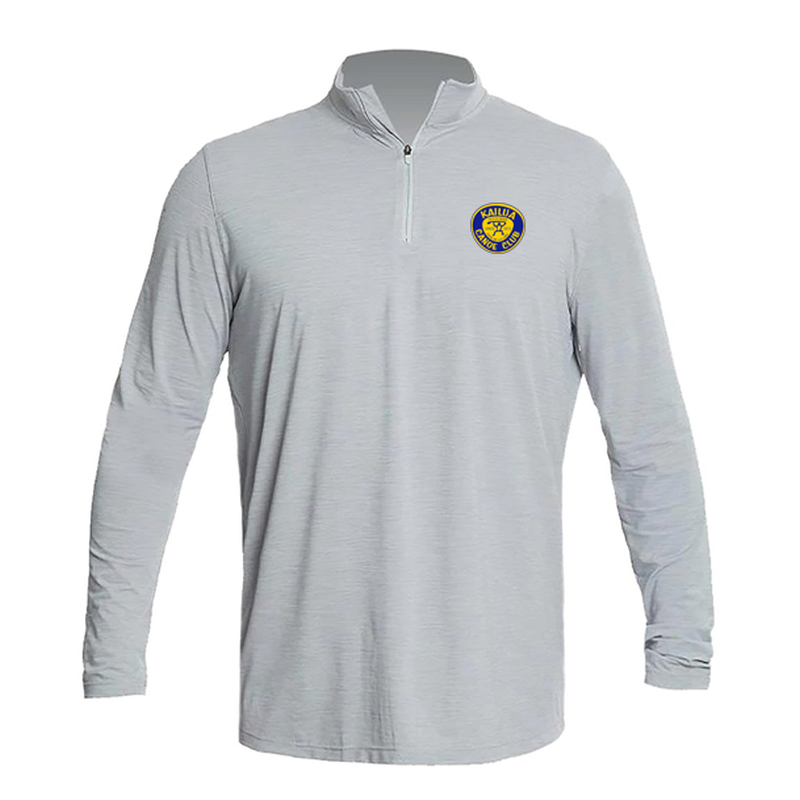 KCC Men's Low Pro Quarter-Zip Pullover - Alloy Heathered