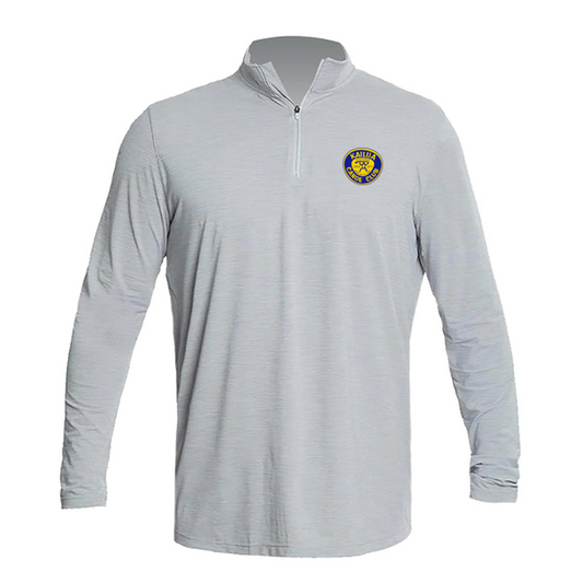 KCC Men's Low Pro Quarter-Zip Pullover - Alloy Heathered