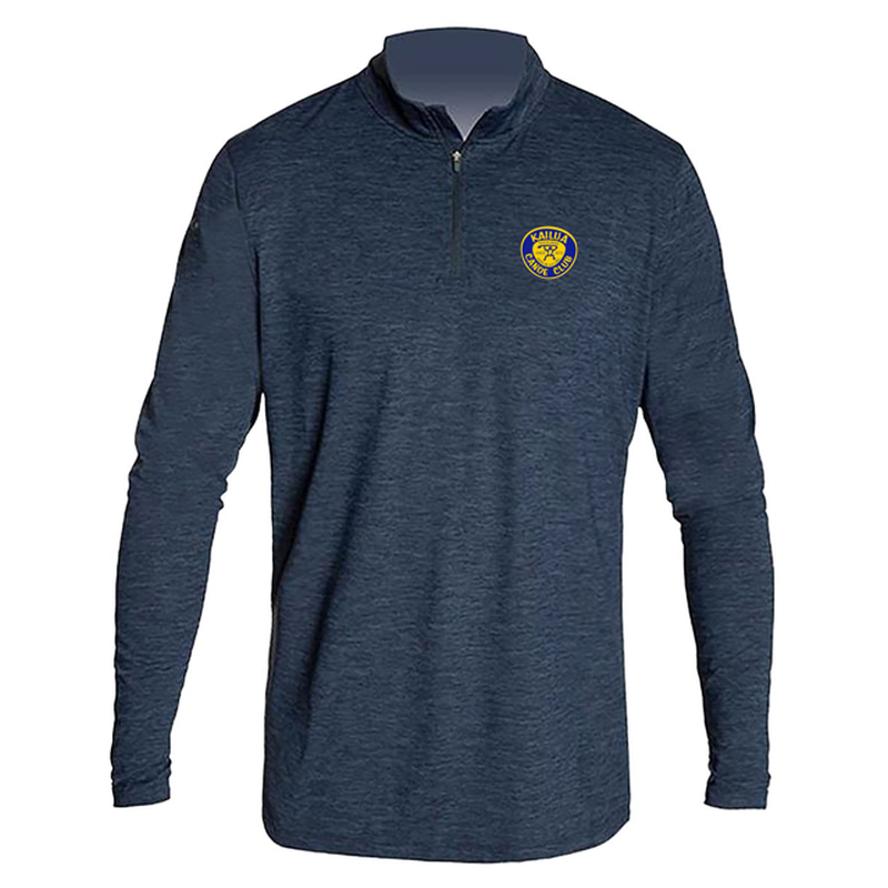 KCC Men's Low Pro Quarter-Zip Pullover - Midnight Heathered