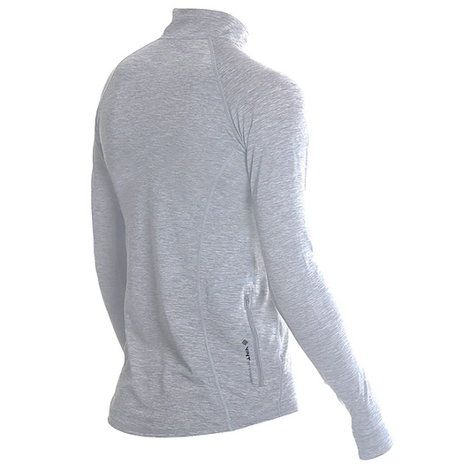 KCC Women's Flight Tech Quarter-Zip Pullover - Alloy Heathered