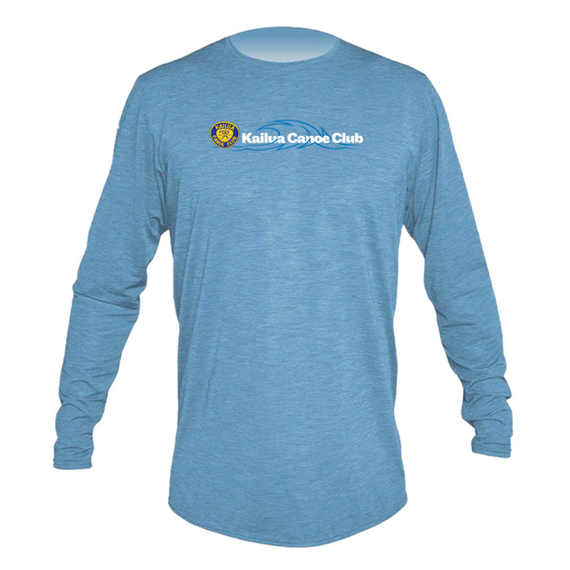 KCC Men's Low Pro Tech Long Sleeve T-Shirt - Bahama Heathered