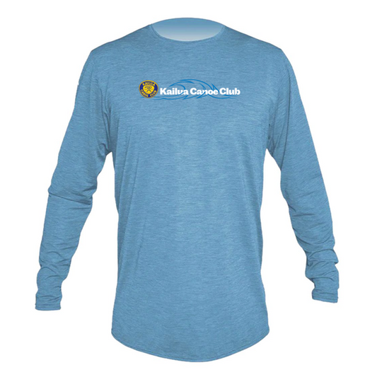 KCC Men's Low Pro Tech Long Sleeve T-Shirt - Bahama Heathered