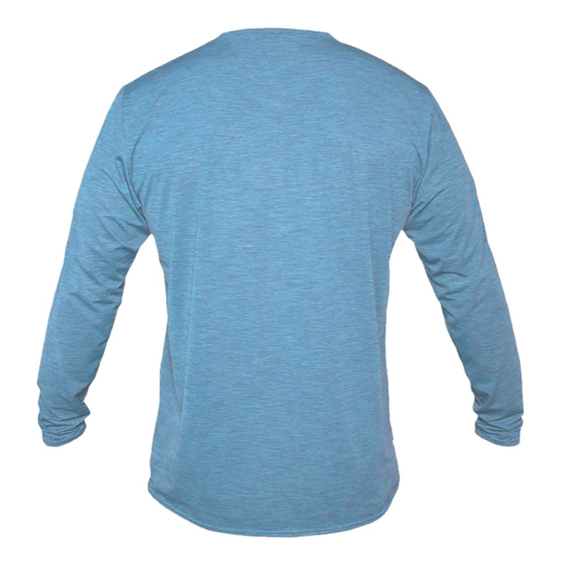 KCC Men's Low Pro Tech Long Sleeve T-Shirt - Bahama Heathered