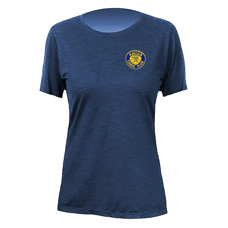 KCC Women's Breeze Tech T-Shirt - Navy Heathered
