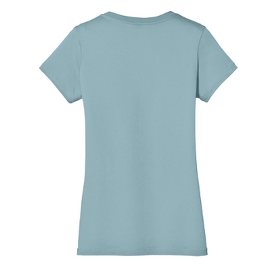 KCC District ® Women’s Perfect Weight ® V-Neck Tee - Blue Fog