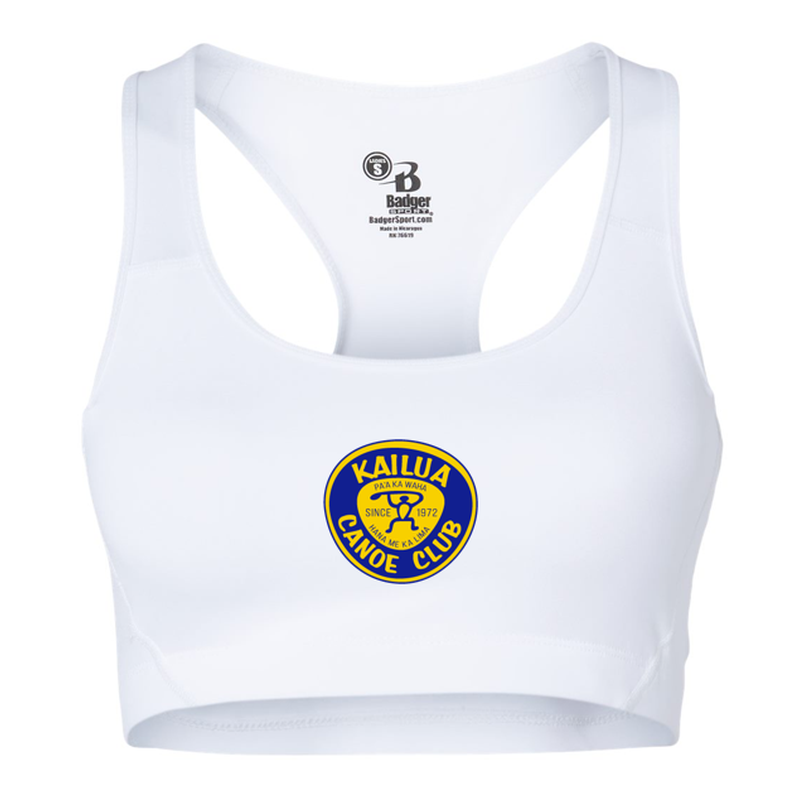 KCC Women's B-Sport Bra Top - White