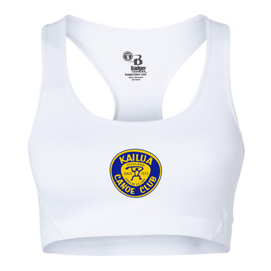 KCC Women's B-Sport Bra Top - White