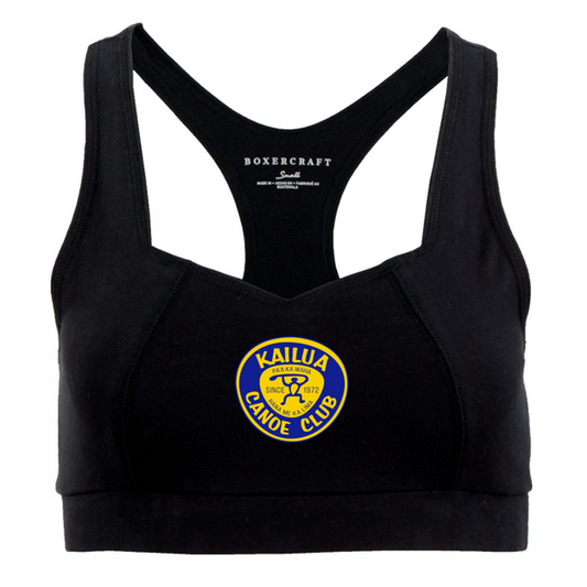 KCC Women's Sweetheart Sports Bra - Black