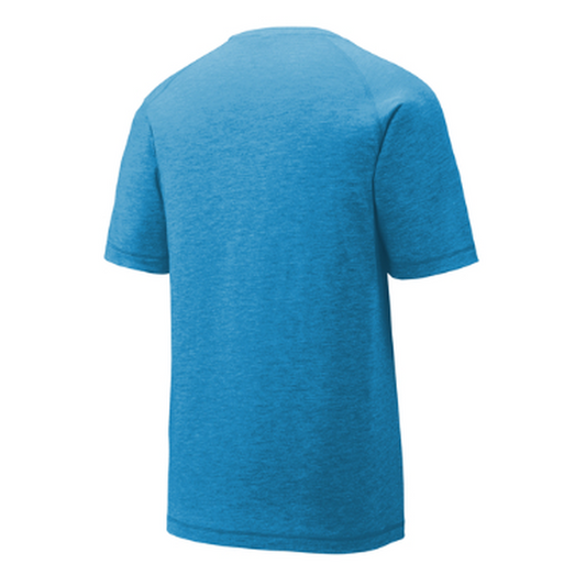 KCC IMUA Sport-Tek® PosiCharge® Tri-Blend Wicking Raglan Tee - Pond Blue Heather