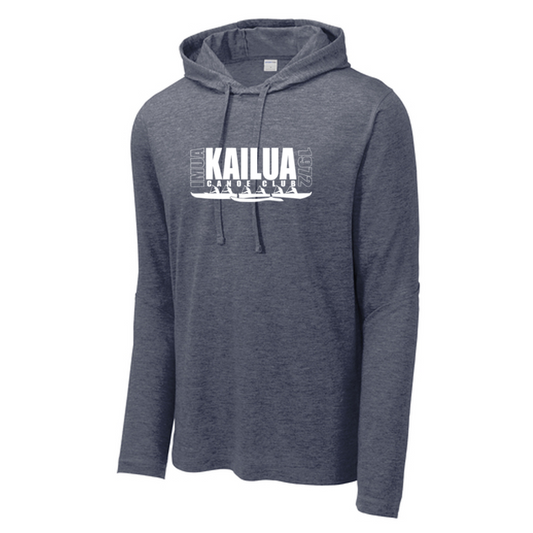 KCC Sport-Tek ® PosiCharge ® Tri-Blend Wicking Long Sleeve Hoodie - True Navy Heather