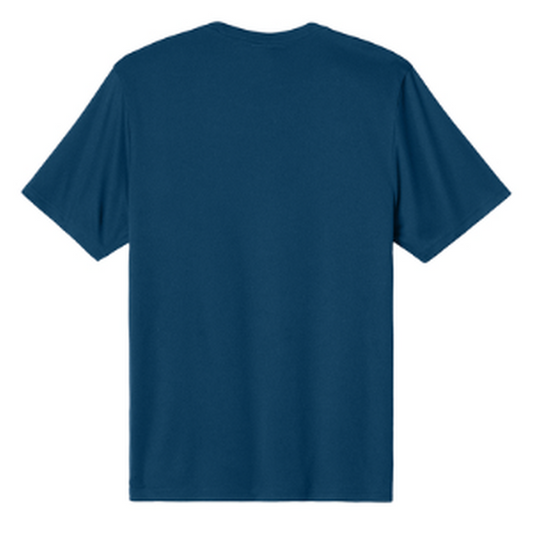 KCC IMUA Port & Co™ Heather Performance Tee - Turquoise Blue