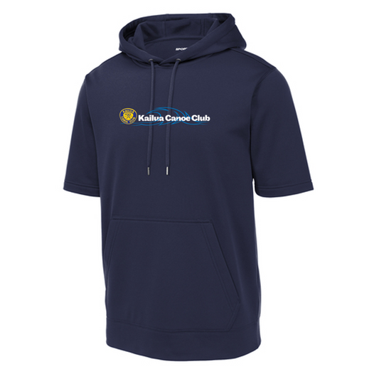 KCC Sport-Tek ® Sport-Wick ® Fleece Short Sleeve Hooded Pullover - Navy