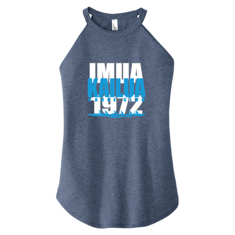 KCC IMUA District ® Women’s Perfect Tri ® Rocker Tank - Navy Frost