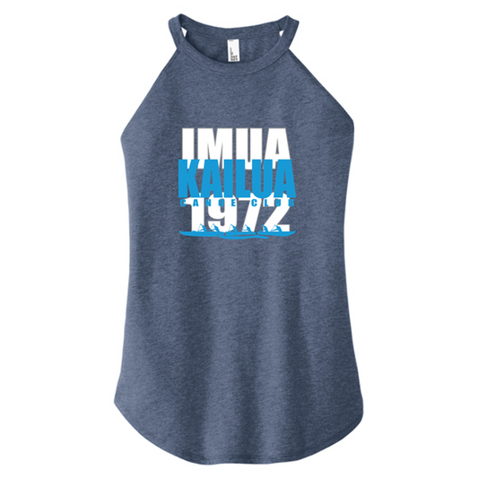 KCC IMUA District ® Women’s Perfect Tri ® Rocker Tank - Navy Frost