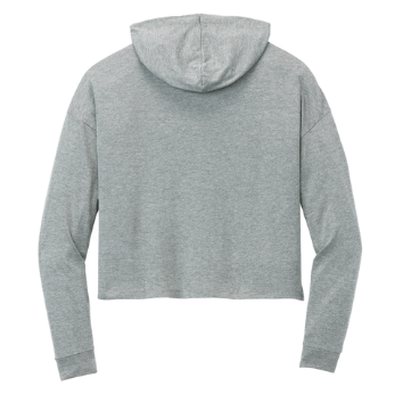 KCC IMUA District® Women’s Perfect Tri® Midi Long Sleeve Hoodie - Grey Frost